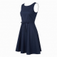 Navy Sleeveless Women's Dress