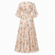 Floral Boho Women's Maxi Dress