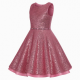 Pink Sequin Formal Party Dress