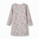 Long Sleeve Shift Lined Floral Dress