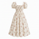 Vintage Retro Summer Women's Dress