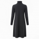 Turtleneck Long Sleeve Casual Winter Women's Dress