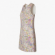 Sleeveless Shift Zip Floral Women's Dress